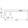 KS Tools 9638229 Ventilový hák BROZEplus 13 x 30 mm