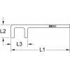 KS Tools 9638230 Ventilový hák BROZEplus 13 x 35 mm
