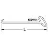 KS Tools 9638273 Upínací trubková paličky s háčky 500 mm