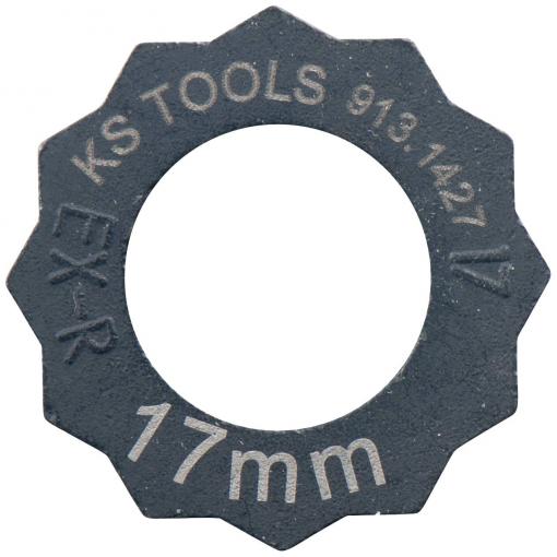 KS Tools 9131427 Vykružovač matic, 17 mm