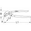 KS Tools 962.0605 9620605 instalatérské SIKO kleště 250 mm