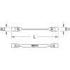 KS Tools 5170347 517.0347 dvojitá otočná hlava klíče 30 - 32 mm Typ zakončení inbus 350 mm 1 ks