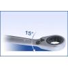 Brilliant Tools BT013821 BT013821 očkový ráčnový klíč Délka klíče (cm) (jen pro nadpis) 21 mm