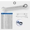 Brilliant Tools BT013827 BT013827 očkový ráčnový klíč Délka klíče (cm) (jen pro nadpis) 27 mm