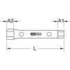 KS Tools 5180879 518.0879 Trubkový klíč 24 - 27 mm