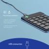 R-GO Tools Numpad Break kabelový číselná klávesnice ergonomická černá