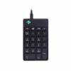 R-GO Tools Numpad Break kabelový číselná klávesnice ergonomická černá