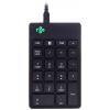 R-GO Tools Numpad Break kabelový číselná klávesnice ergonomická černá