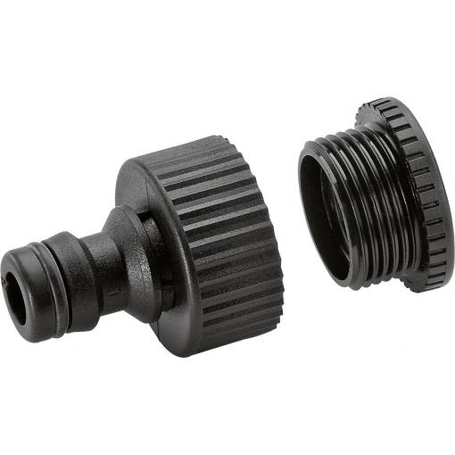 Kärcher Home & Garden 2.645-007.0 Kärcher 2.645-007.0, Schwarz plast přípojka kohoutu rychlospojka, 25 mm, 24,2 mm (3/4) vnitřní závit sada