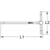 KS Tools 158.51045 inbusový šroubovák Velikost klíče: 4.5 mm