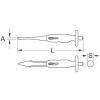 KS Tools Křížové dláto, 7 mm, 8-hranné 1560242