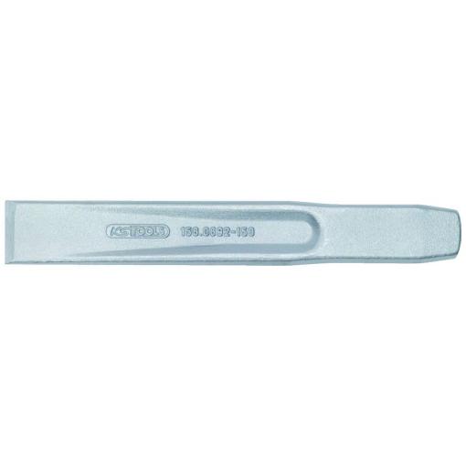 KS Tools Ploché dláto, oválné, 150 x 21 mm, stříbrné 1560692