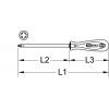 KS Tools 153.1042 1531042 křížový šroubovák PZ 3