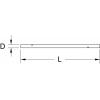 KS Tools 9638488 963.8488 Otočný čep pro drápový klíč Délka klíče (cm) (jen pro nadpis) 19 - 22 mm