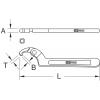 KS Tools 9638209 963.8209 hákový klíč