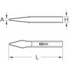 KS Tools Křížové dláto BROZEplus, 200 mm 9632471