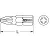 KS Tools 911.2625 9112625 křížový bit PZ 2 speciální ocel Potaženo titanem C 6.3 5 ks