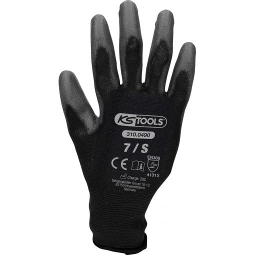 KS Tools 3100490 310.0490 pracovní rukavice Velikost rukavic: 7 EN 388 12 ks