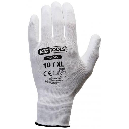 KS Tools 3100455 310.0455 pracovní rukavice Velikost rukavic: 10 EN 388 12 ks