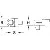 KS Tools 5162812 Zásuvný čtyřhran 17.5 mm