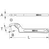 KS Tools 5171315 517.1315 hákový klíč Délka klíče (cm) (jen pro nadpis) 114 - 158 mm