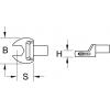 KS Tools 5162213 Otevřené klíče 13 mm