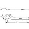 KS Tools 5171327 517.1327 hákový klíč Délka klíče (cm) (jen pro nadpis) 120 - 180 mm