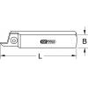 KS Tools 2225105 Hřídel řezného kotouče pro upichovací nástroj