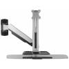 SpeaKa Professional držák na zeď pro monitor SP-MM-705 1 Displej: (s) 33,0 cm (13) - 81,3 cm (32) stříbrná nastavitelná výška, naklápěcí, nakláněcí, otočný