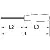 KS Tools 963.1072 inbusový šroubovák, velikost 8.0 mm