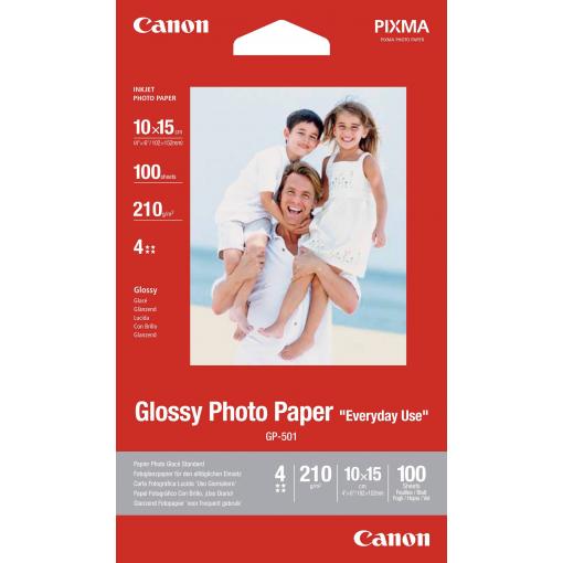 Canon GP-501 0775B003 fotografický papír 10 x 15 cm 210 g/m² 100 listů lesklý