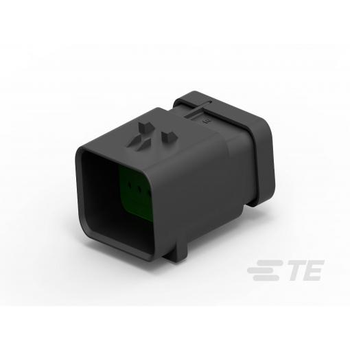 TE Connectivity zástrčkový konektor na kabel 1717677-4, 1 ks Bag