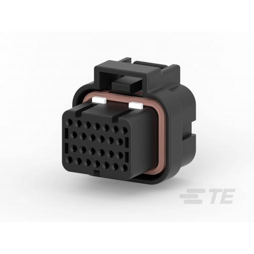 TE Connectivity zásuvkový konektor na kabel 3-1437290-7, 20 ks Tube
