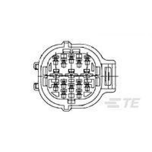 TE Connectivity 2-85262-1, 1 ks Bag