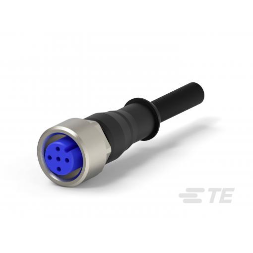TE Connectivity upravený zástrčkový konektor pro senzory - aktory, 1-2273043-2, 1 ks