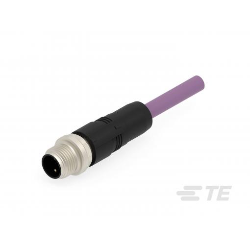 TE Connectivity upravený zástrčkový konektor pro senzory - aktory, TAB62135501-001, 5 ks
