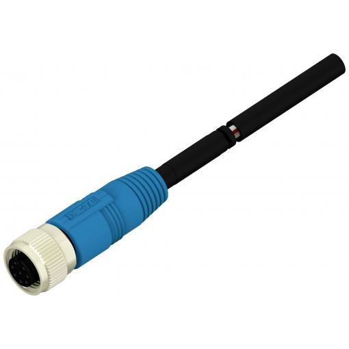 TE Connectivity upravený zástrčkový konektor pro senzory - aktory, T4151310008-001, 5 ks