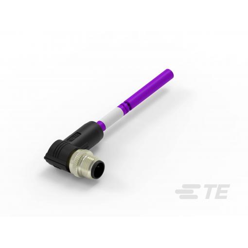 TE Connectivity upravený zástrčkový konektor pro senzory - aktory, TAB62235501-020, 1 ks