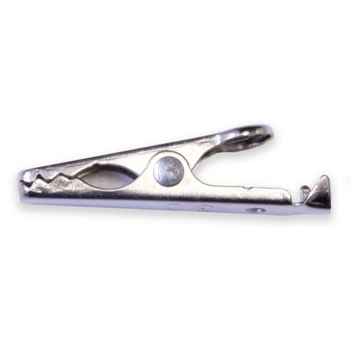 Mueller Electric BU-30 Miniaturní krokosvorka ocelová Upínací rozsah max.: 4.80 mm Délka: 27.69 mm 1 ks