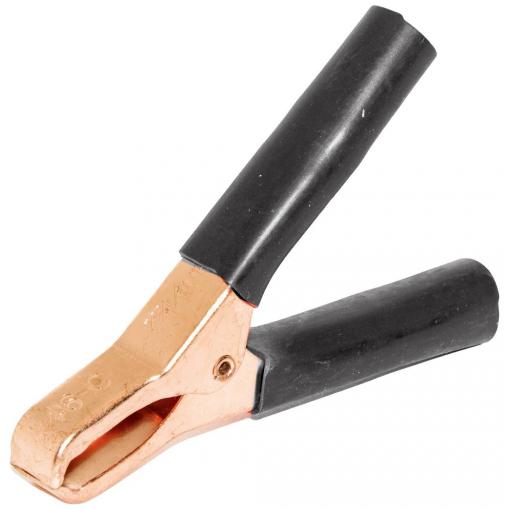 Mueller Electric BU-46C-0 Miniaturní klip na baterie černá, měděná Upínací rozsah max.: 29 mm Délka: 74 mm 1 ks