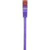 Renkforce RF-4724922 RJ45 síťové kabely, propojovací kabely CAT 6 S/FTP 3.00 m fialová s ochranou, pozlacené kontakty, samozhášecí 1 ks