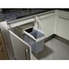 Hailo Multi-Box Duo L 3659-001 systém třídění odpadu 28 l ocelový plech (š x v x h) 262 x 505 x 448 mm šedá, bílá 1 ks