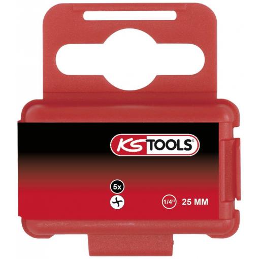 KS Tools 911.3632 bit Torq Ocel S2 niklováno C 6.3 5 ks