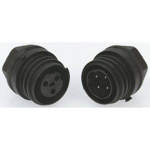 Bulgin PX0931/10/P kulatý konektor DIN, 1 ks