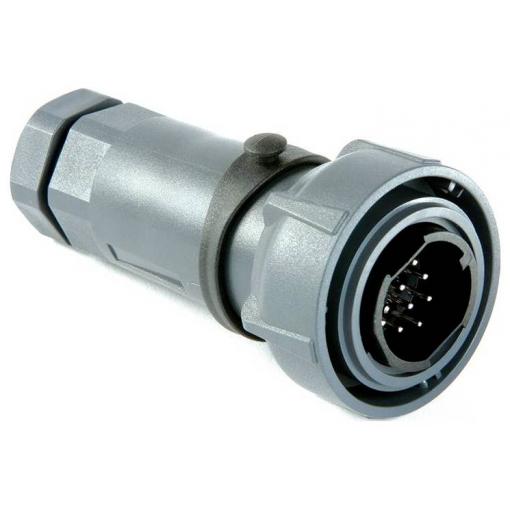 Bulgin PXP7010/06S/ST/0709 kulatý konektor DIN, 1 ks