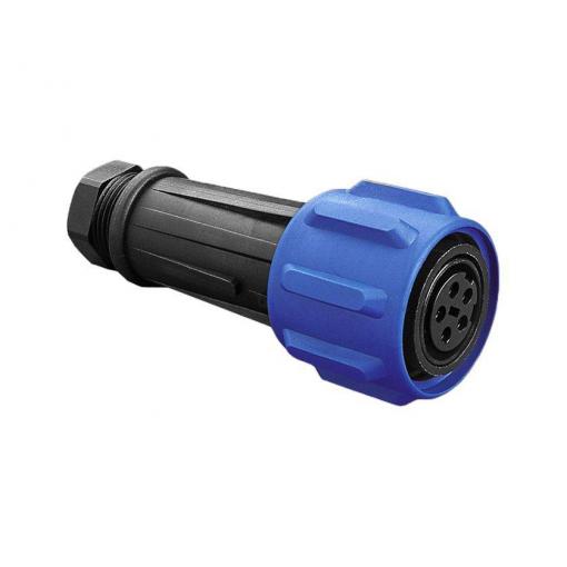 Bulgin PX0911/07/S kulatý konektor DIN, 1 ks