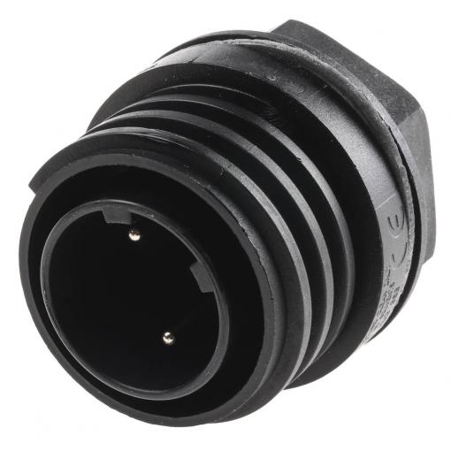 Bulgin PX0931/02/P kulatý konektor DIN, 1 ks