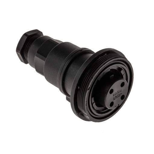 Bulgin PX0749/S kulatý konektor DIN, 1 ks