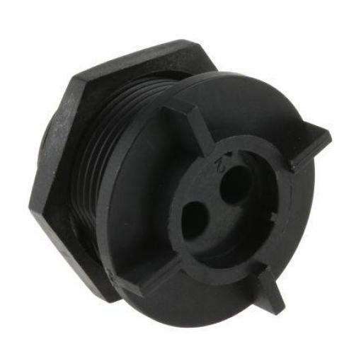 Bulgin PX0413/02P kulatý konektor DIN, 1 ks