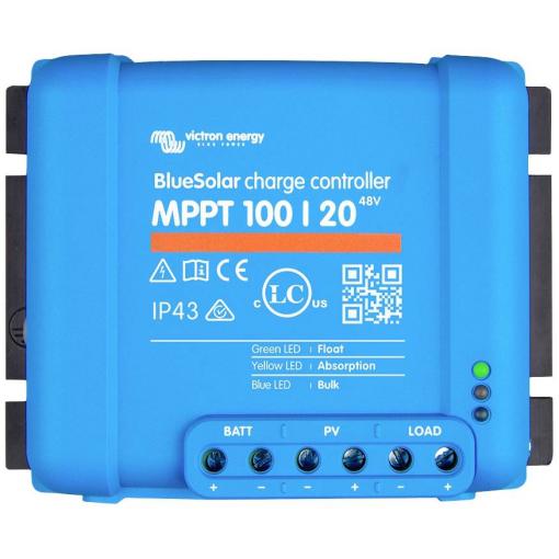 Victron Energy BlueSolar solární regulátor nabíjení MPPT 12 V, 24 V, 48 V 20 A